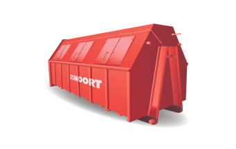 20 m3 Plastic-folie container GESLOTEN