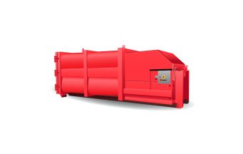 20 m3 perscontainer Plastic-folie