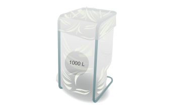 1000 liter zakkenhouder Plastic-folie