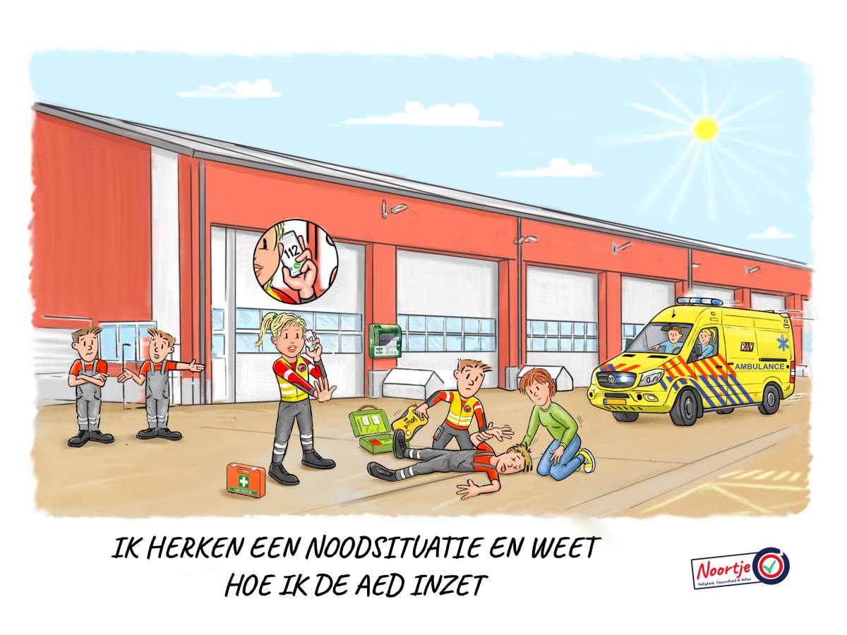 Van den Noort breidt bedrijfshulpverlening uit met nieuwe AED
