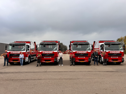 Nieuwe portaalwagens met afnetsysteem geleverd