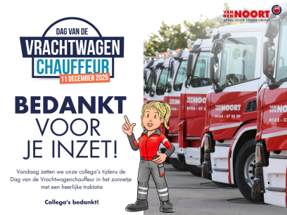 Dag van de vrachtwagenchauffeur 2025