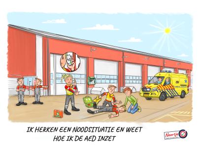 Van den Noort breidt bedrijfshulpverlening uit met nieuwe AED