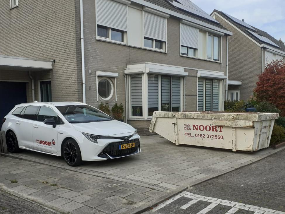 Hoelang mag een container blijven staan?