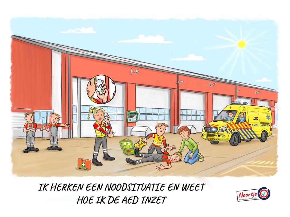 Van den Noort breidt bedrijfshulpverlening uit met nieuwe AED