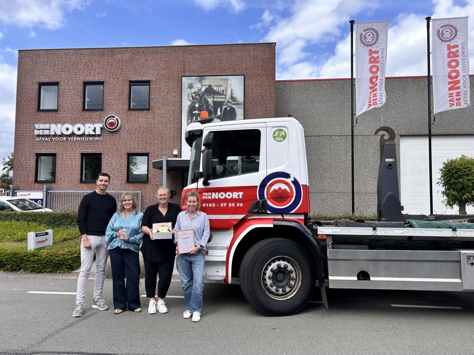 Van den Noort ontvangt Lean & Green Award - 1 Ster