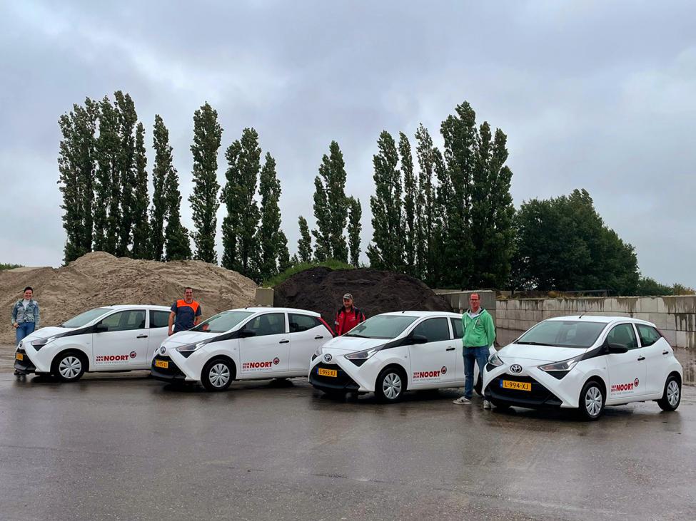 4 extra VDN Toyota Aygo's uitgeleverd