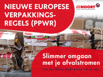 Nieuwe verpakkingsregels: een goed moment om je afvalstromen te bekijken