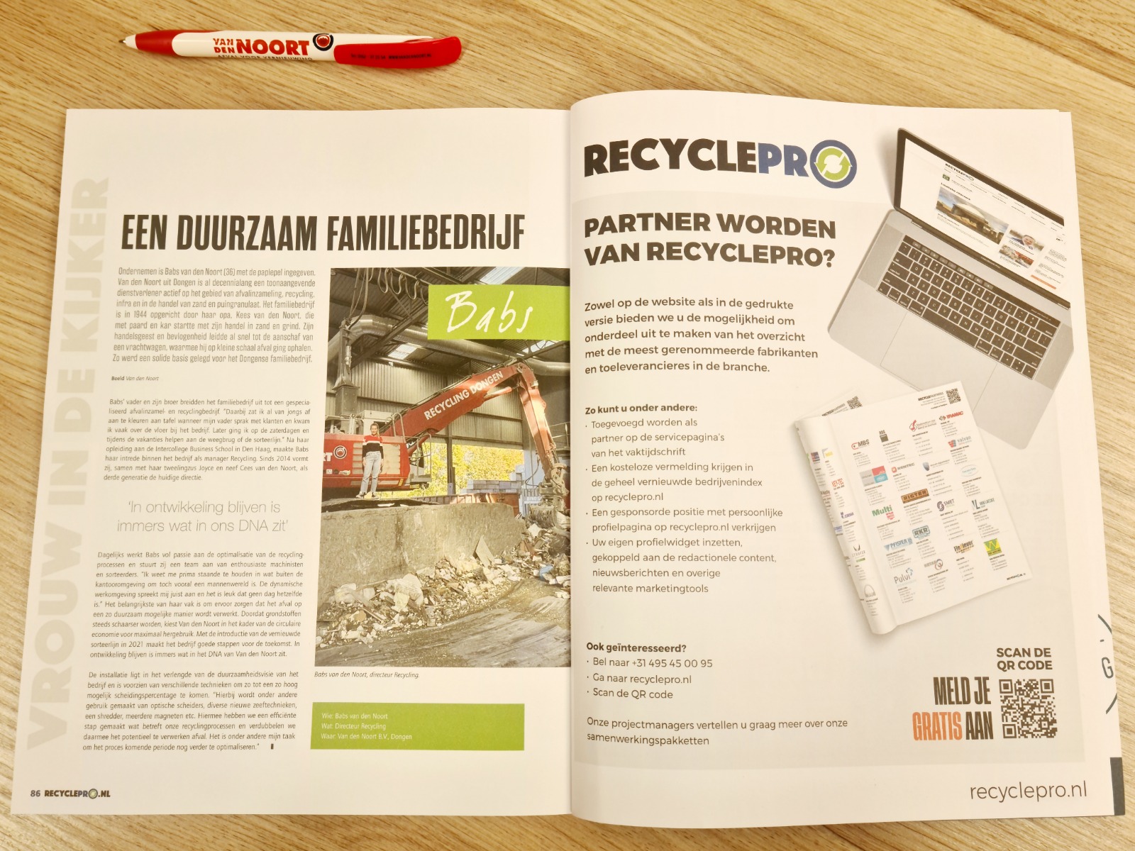 RecyclePro: Vrouw in de Kijker